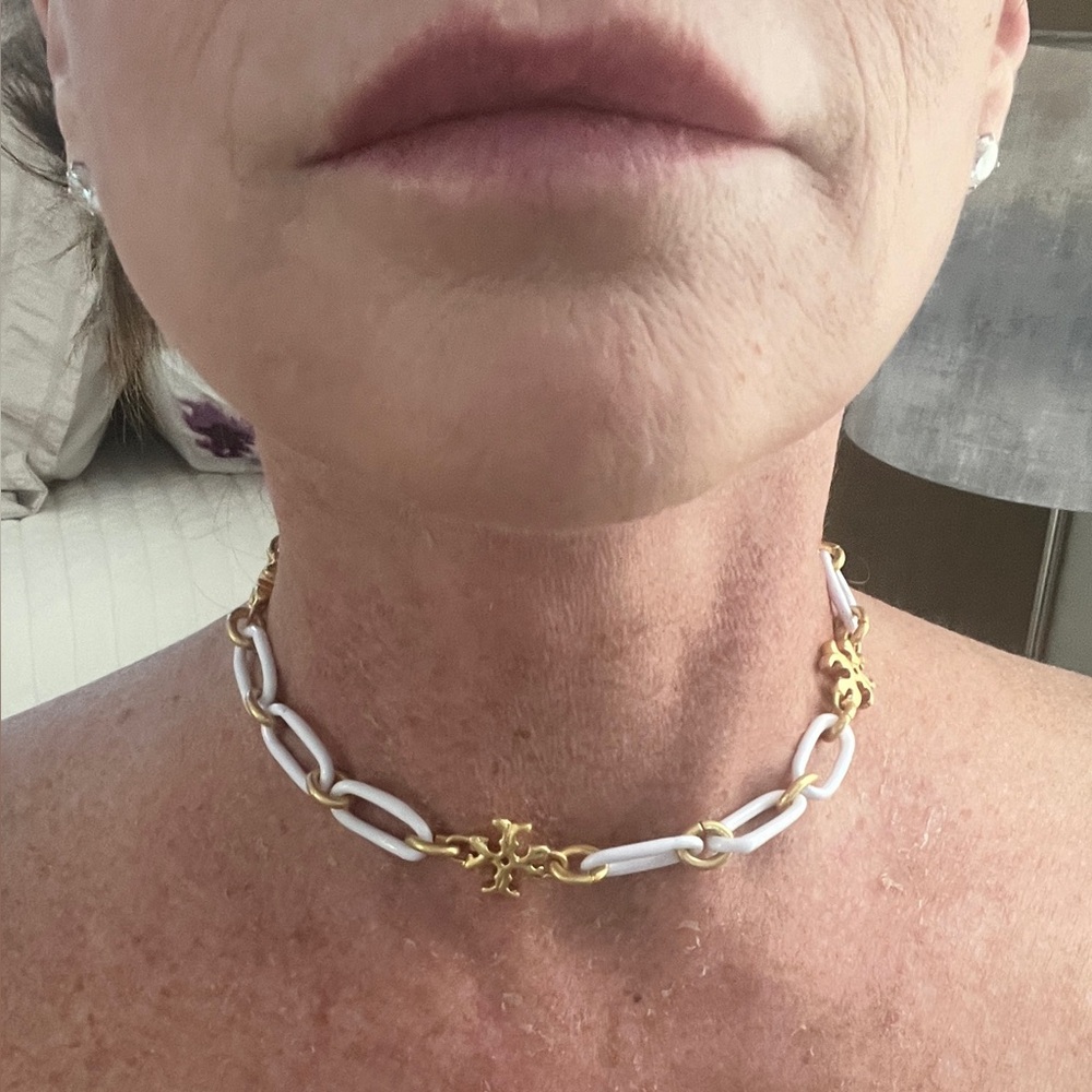 Tory Burch - ROXANNE CHAIN SHORT NECKLACE